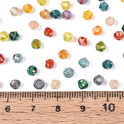 Picasso Baking Paint Glass Seed Beads SEED-N007-37N-1