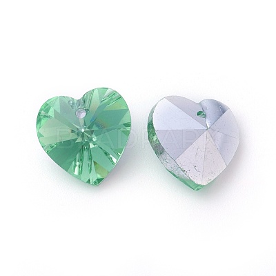 Romantic Valentines Ideas Glass Charms G030V14mm-35-1