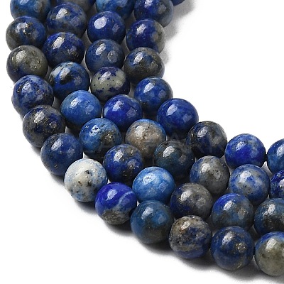 Natural Lapis Lazuli Beads Strands G-F561-5mm-G-1