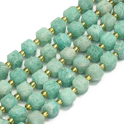 Natural Amazonite Beads Strands G-I376-D22-01-1