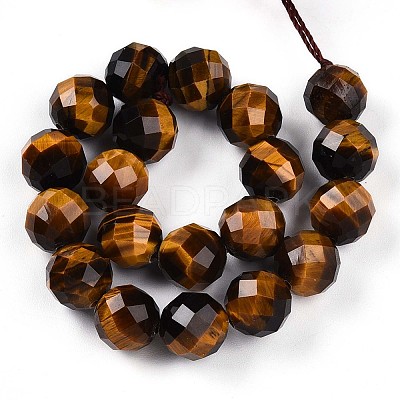 Natural Tiger Eye Beads Strands G-S345-10mm-22-1