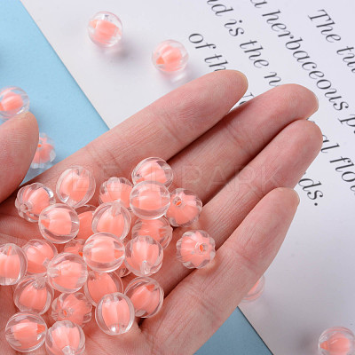 Transparent Acrylic Beads TACR-S152-07A-SS2109-1