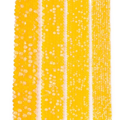 Transparent Glass Beads Strands EGLA-A044-T6mm-MB05-1