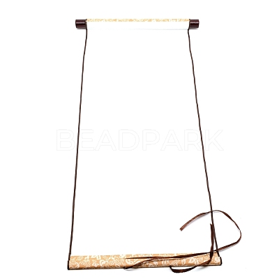 Polyester Vertical Painted Scroll AJEW-WH0230-79A-1