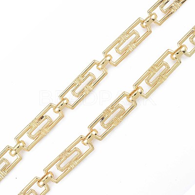Rectangle Alloy Link Chains LCHA-N01-18-1