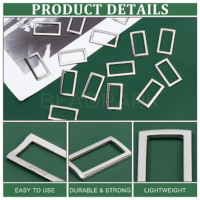 20Pcs Alloy Buckles DIY-GF0006-12B-1
