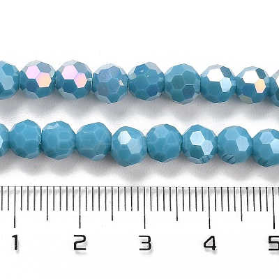 Opaque Glass Beads Stands EGLA-A035-P6mm-B12-1