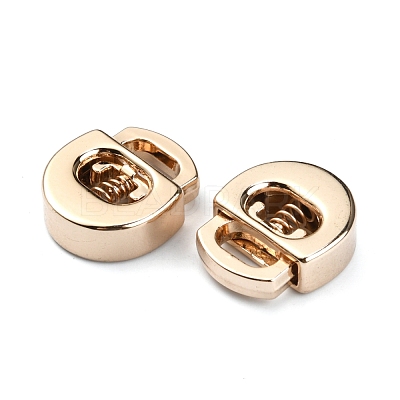 Alloy Spring Cord Locks FIND-WH0110-063G-1