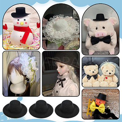 Cloth Hat for Doll Making DIY-WH0750-228-1
