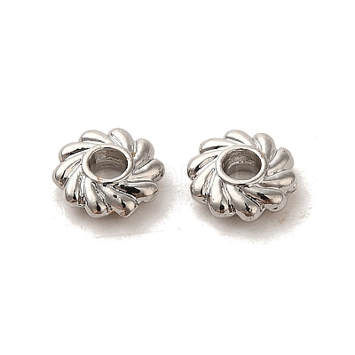 Eco-Friendly Alloy Spacer Beads PALLOY-WH0109-02P-NR-1