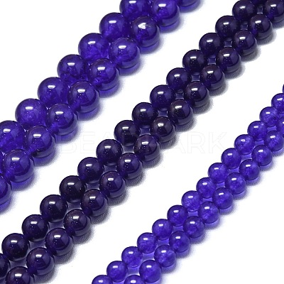 Natural Malaysia Jade Beads Strands G-L645-C01-8mm-07-1