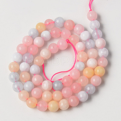 Natural Quartz Beads Strands X-G-T129-10-6mm-1