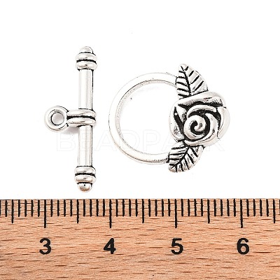 Tibetan Style Toggle Clasps X-LF0026Y-1