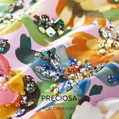 Preciosa® MAXIMA Crystal Round Stones Y-PRC-RBSS10-00030-200-1