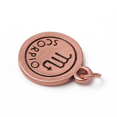 Brass Pendants KK-I668-01ARG-09-1