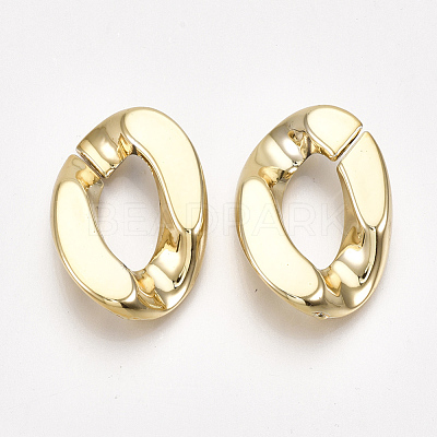 UV Plating ABS Plastic Linking Rings CCB-S162-03G-1
