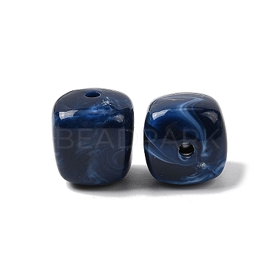 Opaque Acrylic Beads X-OACR-D320-01F-1