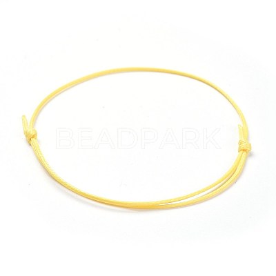 Eco-Friendly Korean Waxed Polyester Cord Bracelet Making BJEW-JB04256-07-1