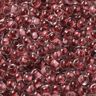 Transparent Glass Round Seed Beads SEED-B001-05A-21-1