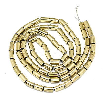 Electroplate Non-magnetic Synthetic Hematite Beads Strands G-S352-71B-01-1