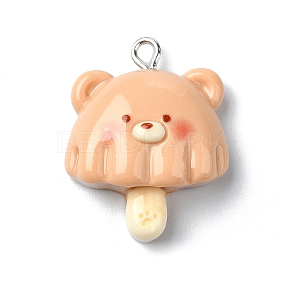 Resin Pendants RESI-I058-04I-1