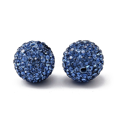 Pave Disco Ball Beads LS-RB-Q195-14mm-2-1