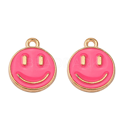 Alloy Enamel Charms X-ENAM-S121-165E-RS-1