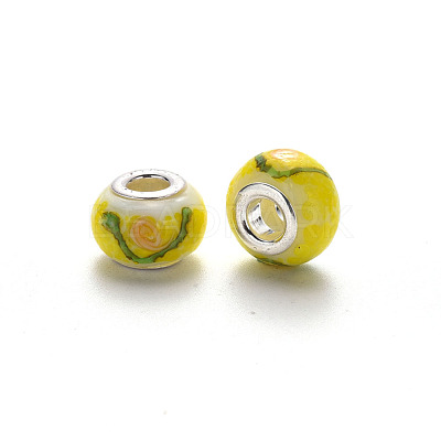 Handmade Lampwork European Beads LPDL-N001-M-1