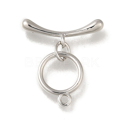 Brass Toggle Clasps KK-H480-02P-1