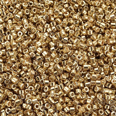 Plated Glass Cylinder Beads X-SEED-S047-E-005-1