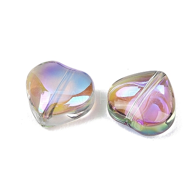 Electroplate Glass Bead LS-EGLA-H102-08Y-1