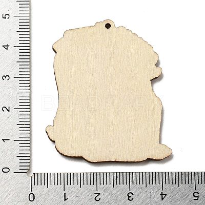 Wood Pendant WOOD-H107-04-14-1