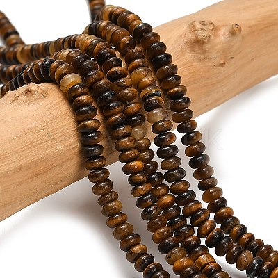 Natural Tiger Eye Beads Strands G-L635-A31-4x2mm-01-1