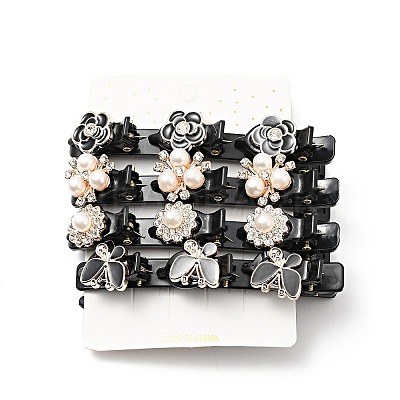 Fashion Double Layer Plastic Alligator Hair Clips Sets PHAR-P005-24-1