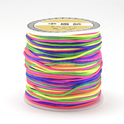 Nylon Satin Rattail Cords NWIR-Q010A-C01-1