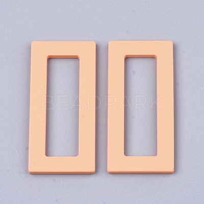 Spray Painted Acrylic Linking Ring ACRP-S675-03D-1