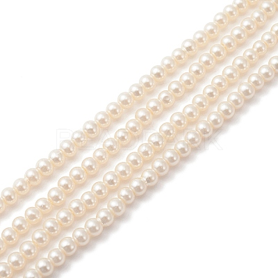 Glass Pearl Beads Strands HY-YW0001-07-1