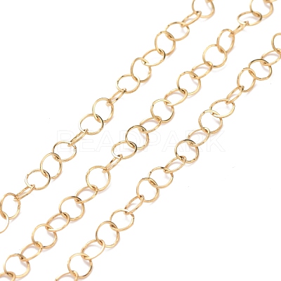 PVD Vacuum Plating 304 Stainless Steel Rolo Chains CHS-F011-05A-G-1