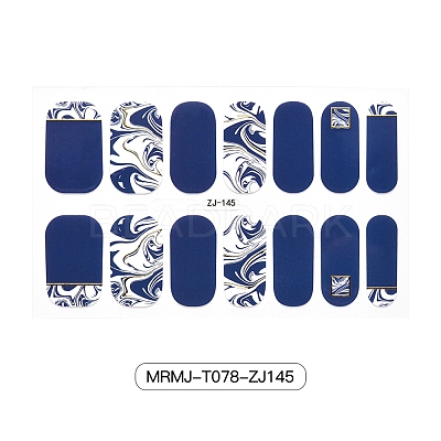 Full Wraps Nail Polish Stickers MRMJ-T078-ZJ145-1
