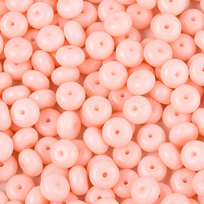200Pcs Opaque Baking Paint Glass Seed Beads SEED-PA0001-01E-1