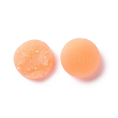 Druzy Resin Cabochons CRES-S040-12mm-29-1