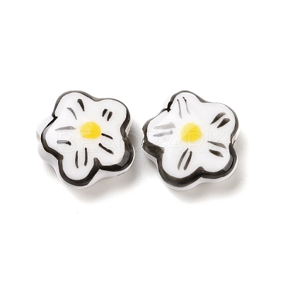 Handmade Porcelain Beads PORC-D022-01C-1