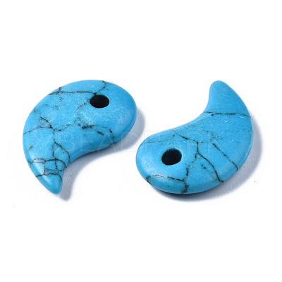 Synthetic Turquoise Pendants G-S356-17A-06-1