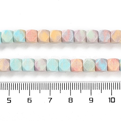 Natural Rainbow Alashan Agate Beads Strands G-NH0022-L01-01-1