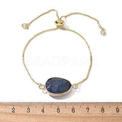 Brass Bolo Slider Bracelets BJEW-JB04688-M-1