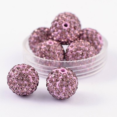 Mideast Rhinestone Beads X-RB-B029-5H-1