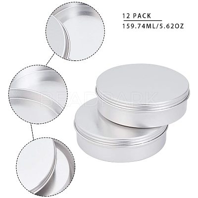 Round Aluminium Tin Cans CON-PH0001-65P-1