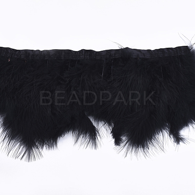 Turkey Feather Fringe Trimming FIND-T037-03A-1