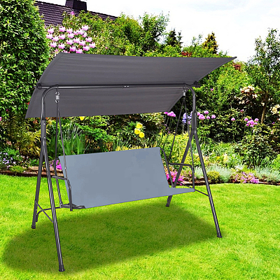 Oxford Cloth Outdoor Rainproof Garden Seat Cover AJEW-WH20816-214A-02-1