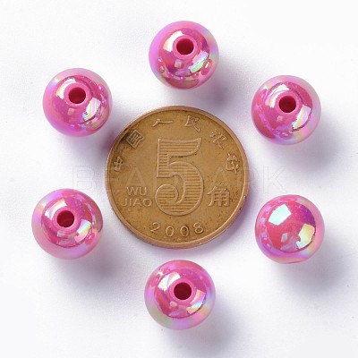 Opaque Acrylic Beads MACR-S370-D10mm-A13-1
